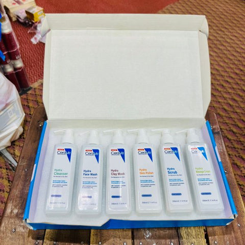 CeraVe Moisturizing Facial Kit – 6-Step Hydrating Skincare Set