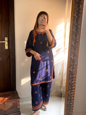 Gul-Rang Original Dress(Stitched 2 Piece)