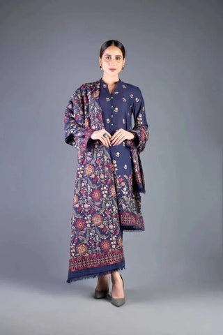 Bareeze Dhanak 3PC Embroidered A477