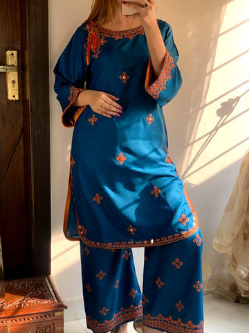 Gul-Rang Original Dress(Stitched 2 Piece)
