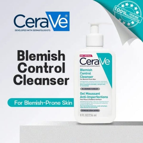 CeraVe Blemish Control Cleanser With Salicylic Acid & Niacinamide